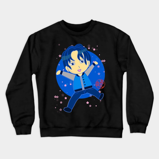 Jump! Crewneck Sweatshirt by EV Visuals